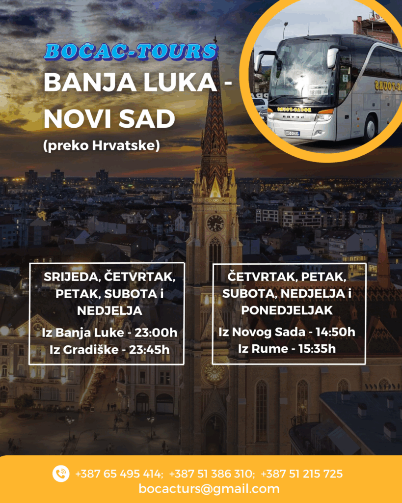 Redovna linija do Novog Sada